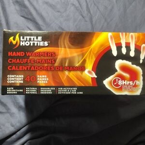 Little Hotties Hand Warmers - Black & Orange Box